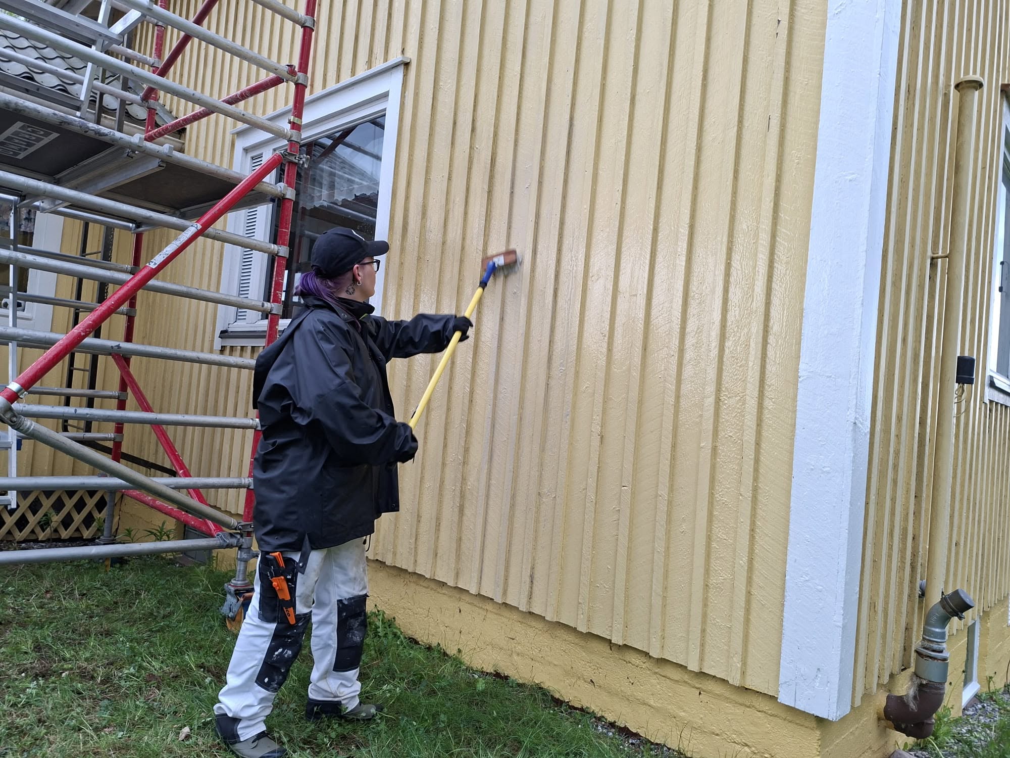 Rintamamiestalon ulkomaalaus, kuva 7