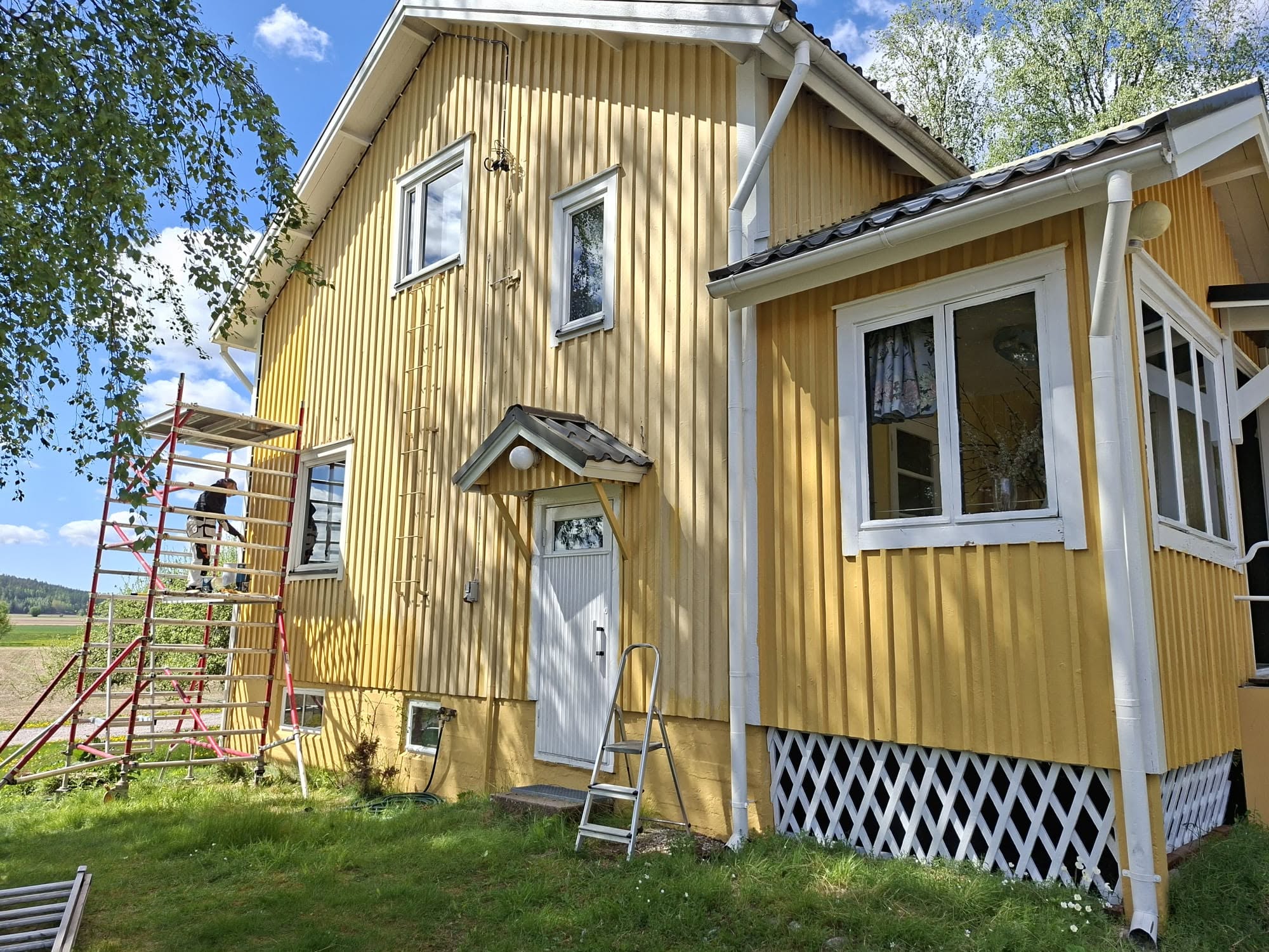 Rintamamiestalon ulkomaalaus, kuva 8