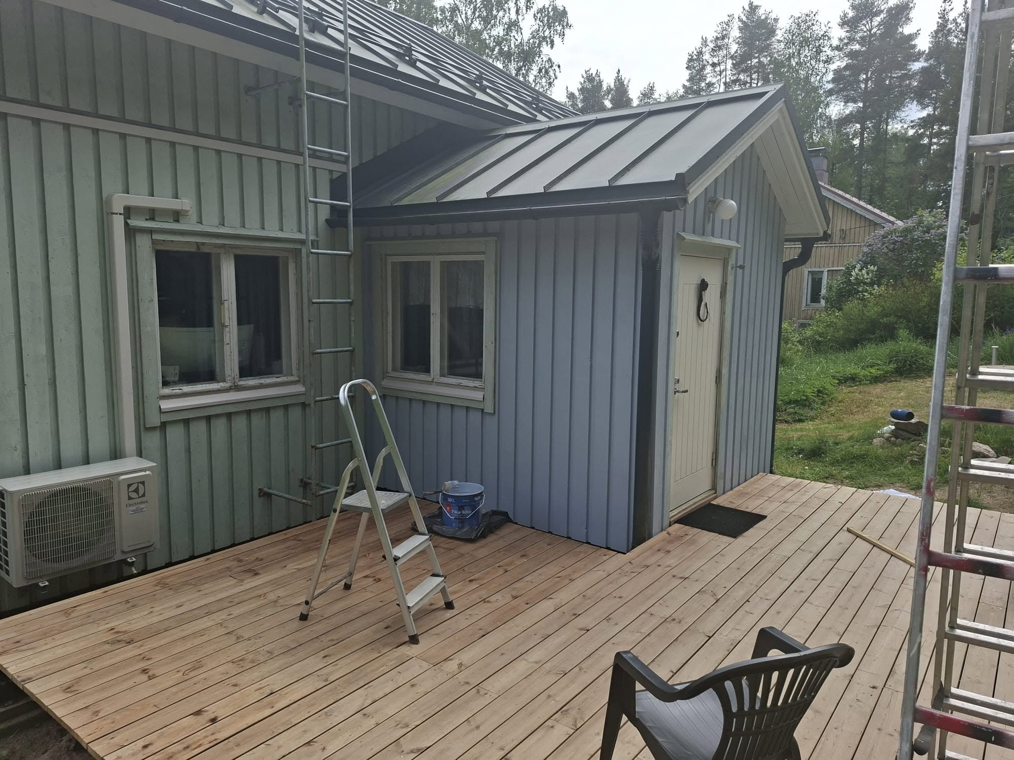 Omakotitalon ulkomaalaus Salossa (Kisko), kuva 3