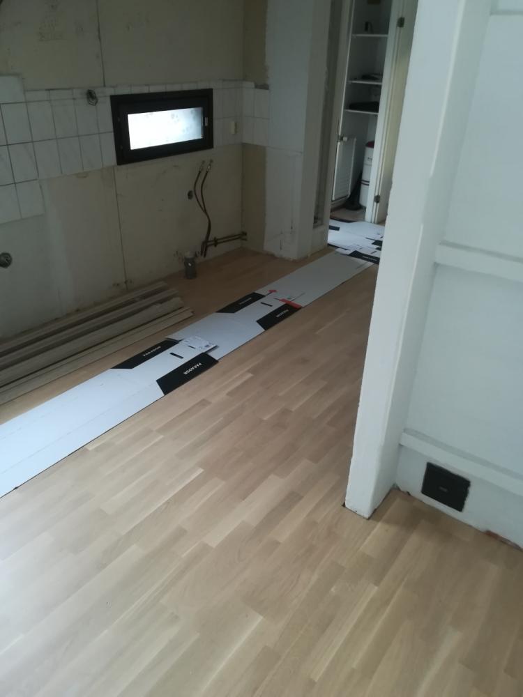 Parketin asennus, kuva 5